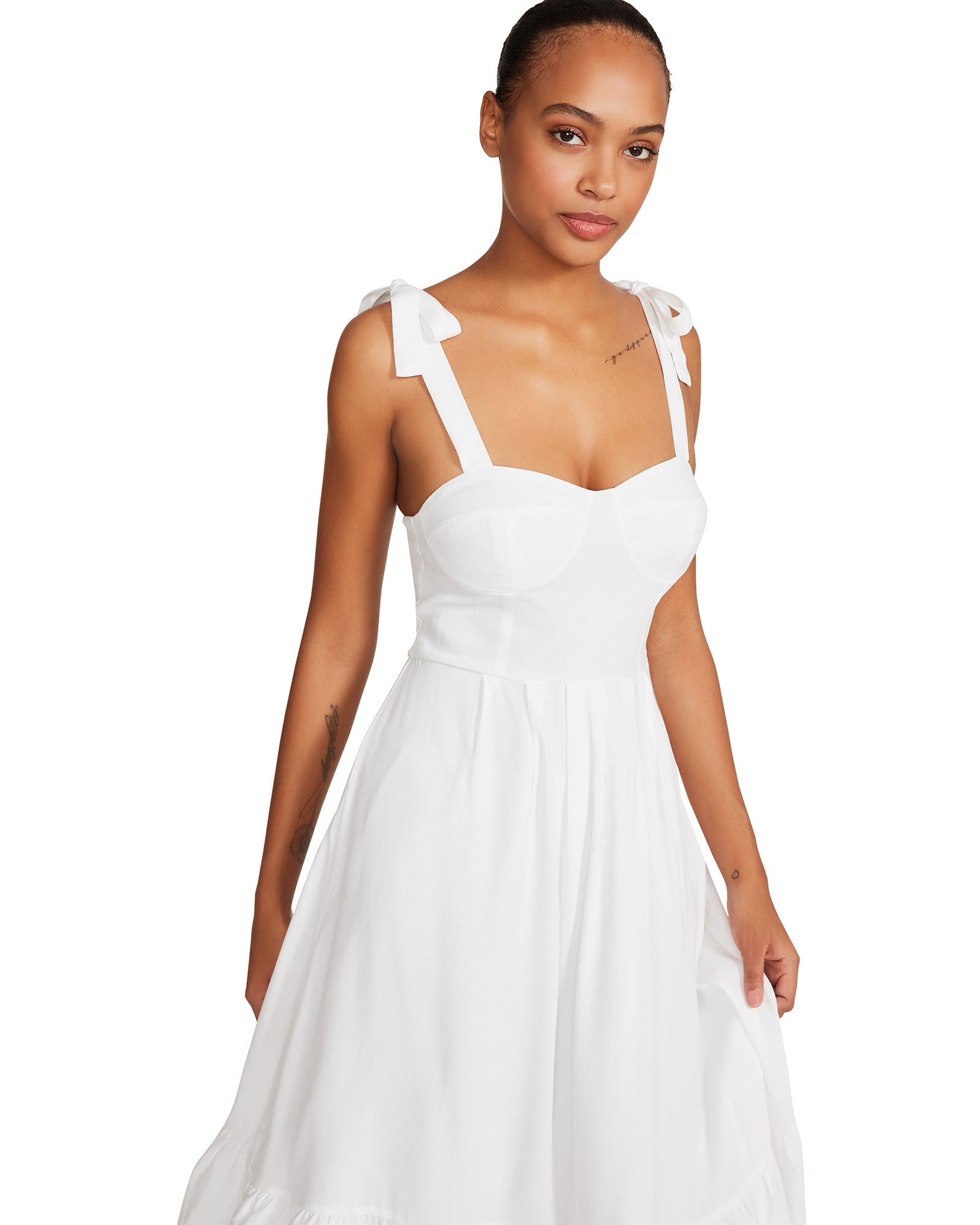 SOPHIA-ROSE DRESS WHITE