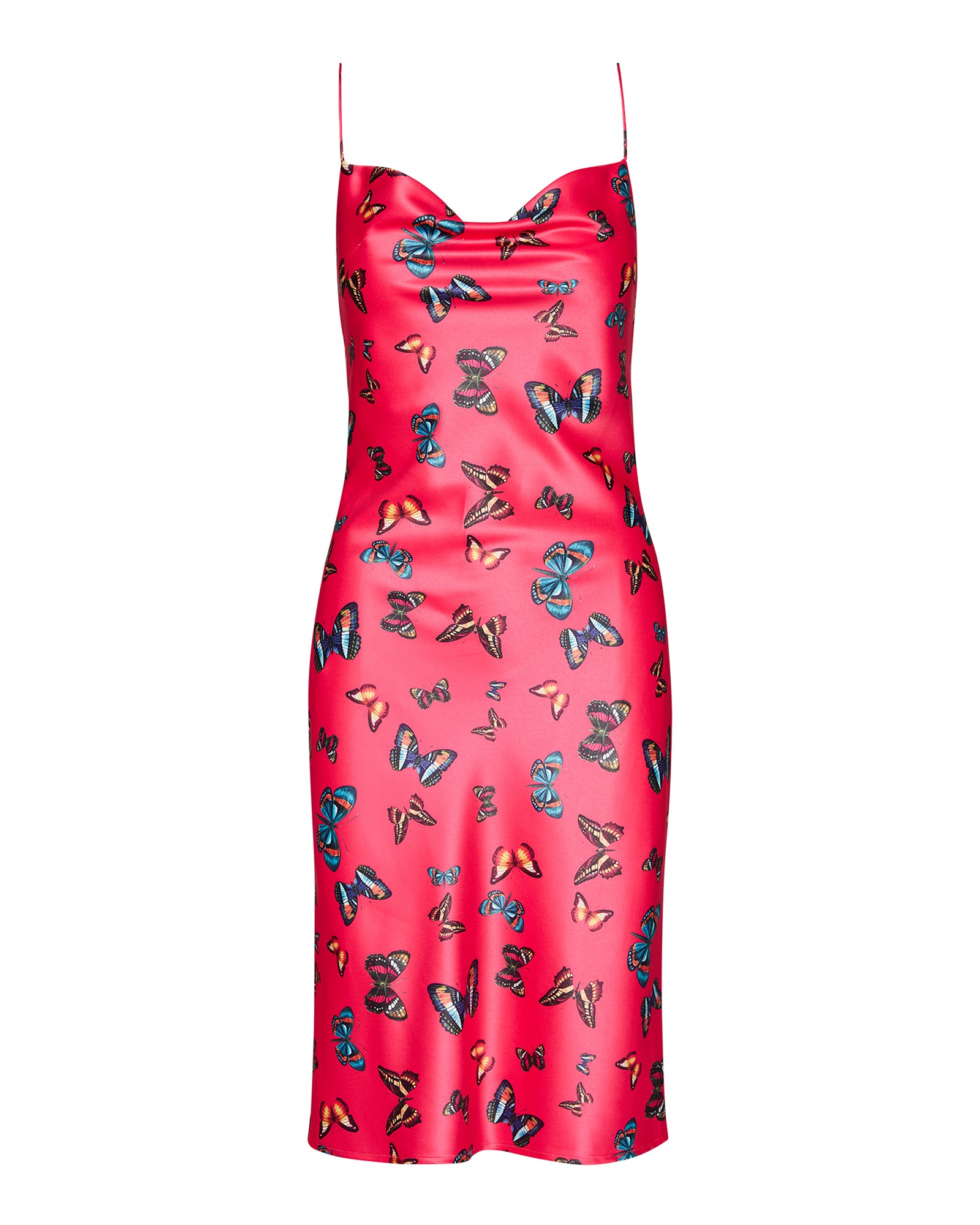 TREASURE DRESS HOT PINK