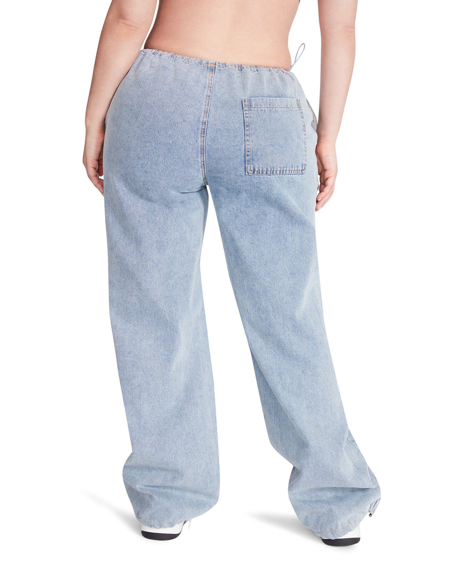 PIA PARACHUTE PANT DENIM FABRIC