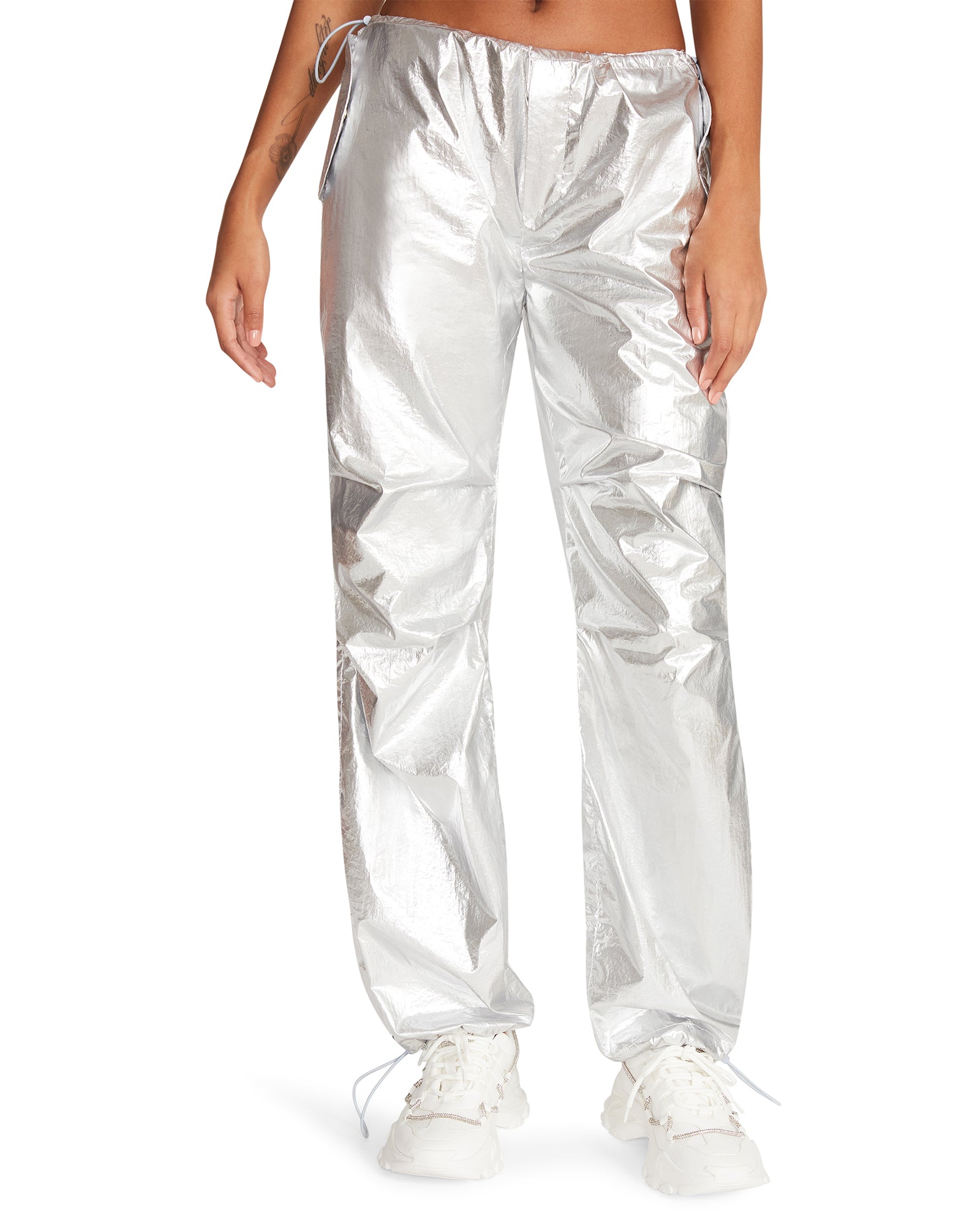 PIA PARACHUTE PANT SILVER