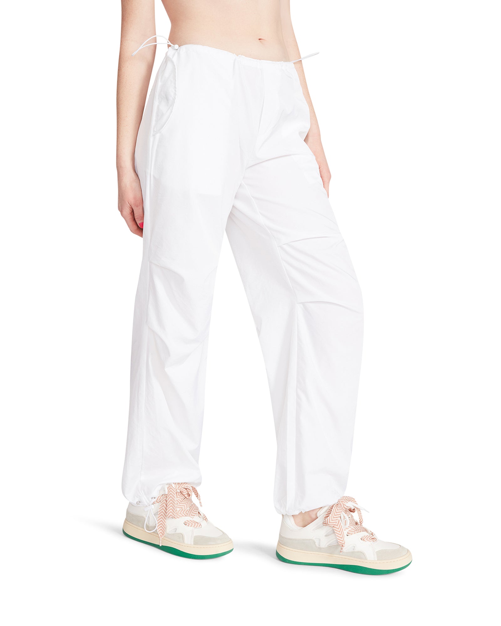 PIA PARACHUTE PANT WHITE