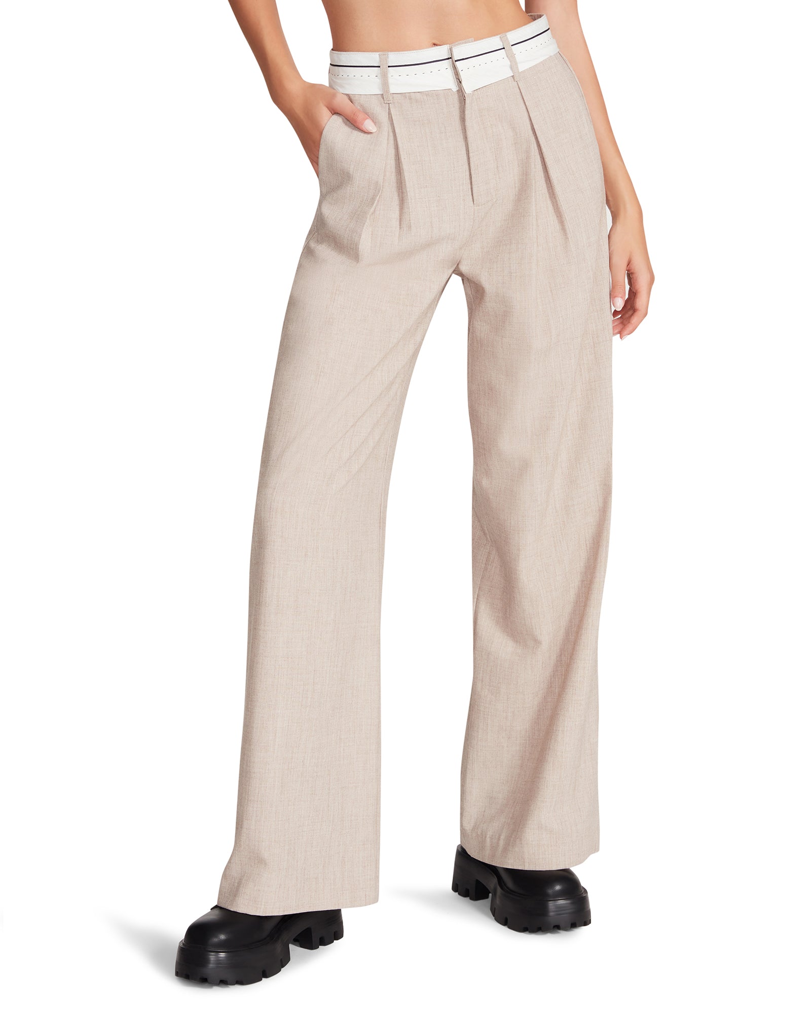 IZZIE TROUSER LIGHT TAUPE