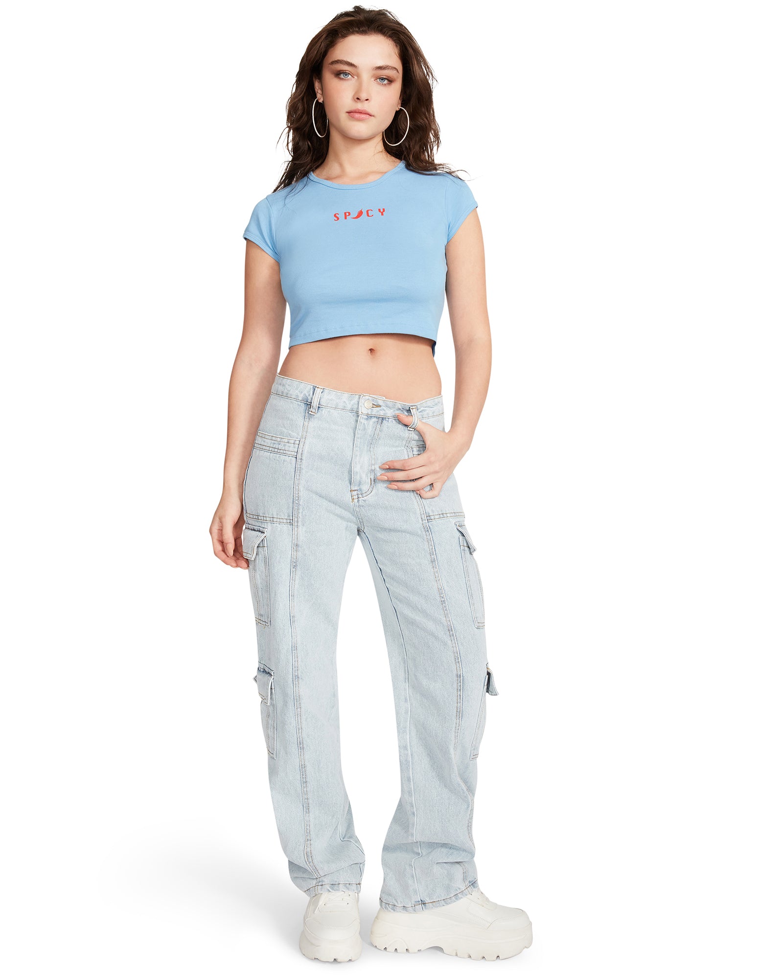 KYLEN CARGO JEANS DENIM FABRIC