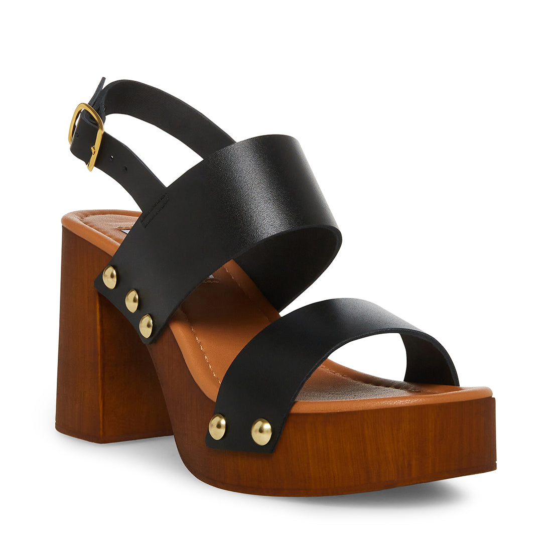 DOTTIE BLACK LEATHER