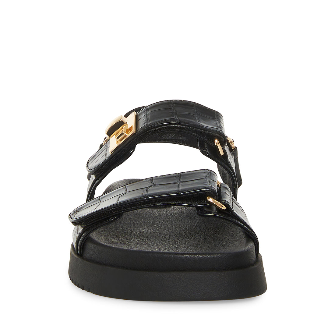 MONA BLACK CROCODILE