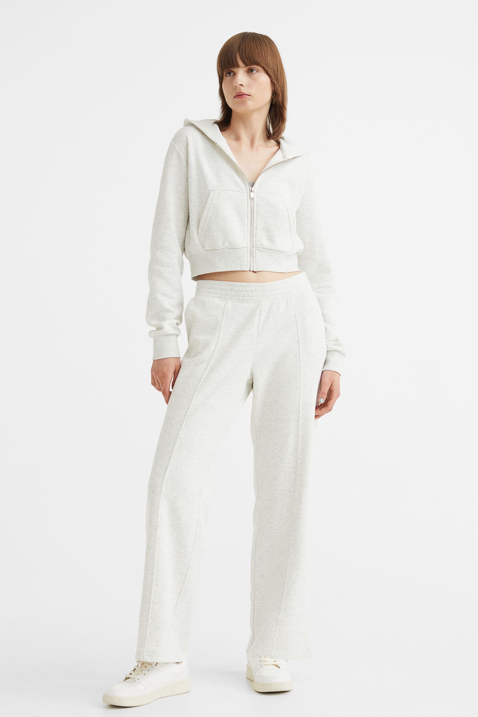 Straight leg jogging pants