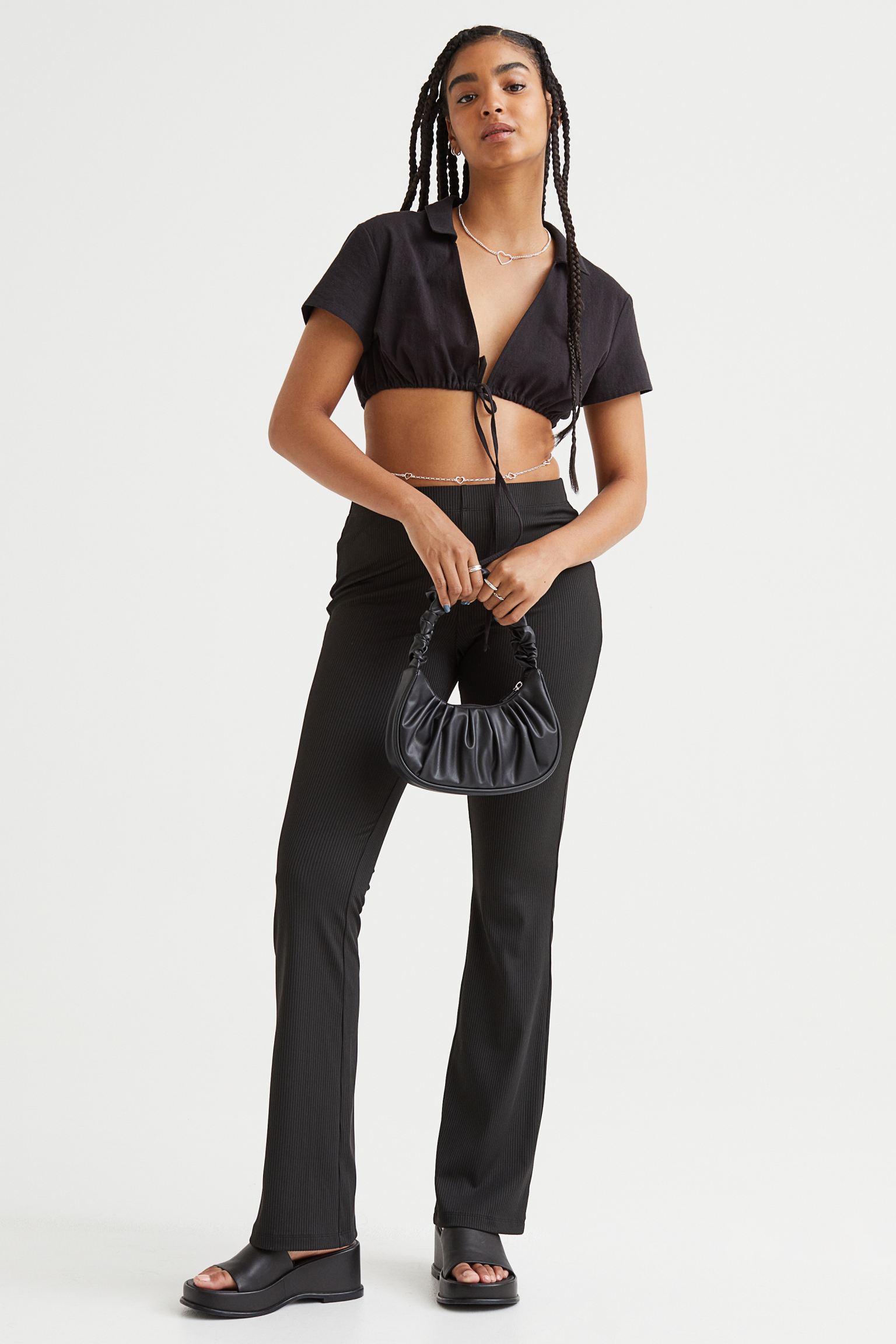 Ribbed Jazz Trousers