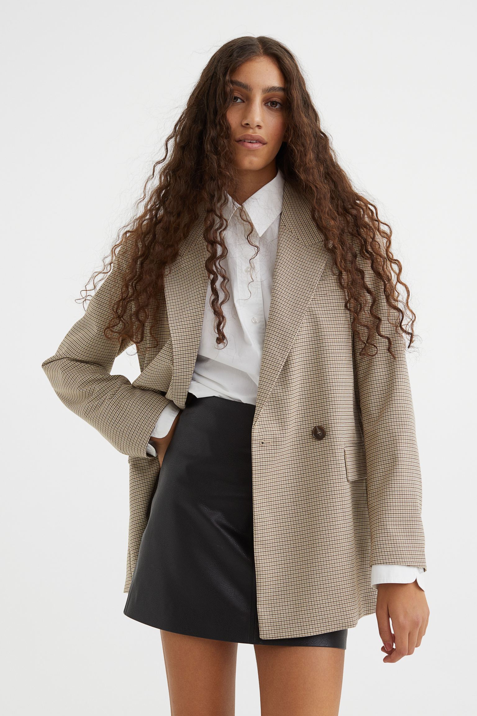 Double breasted blazer