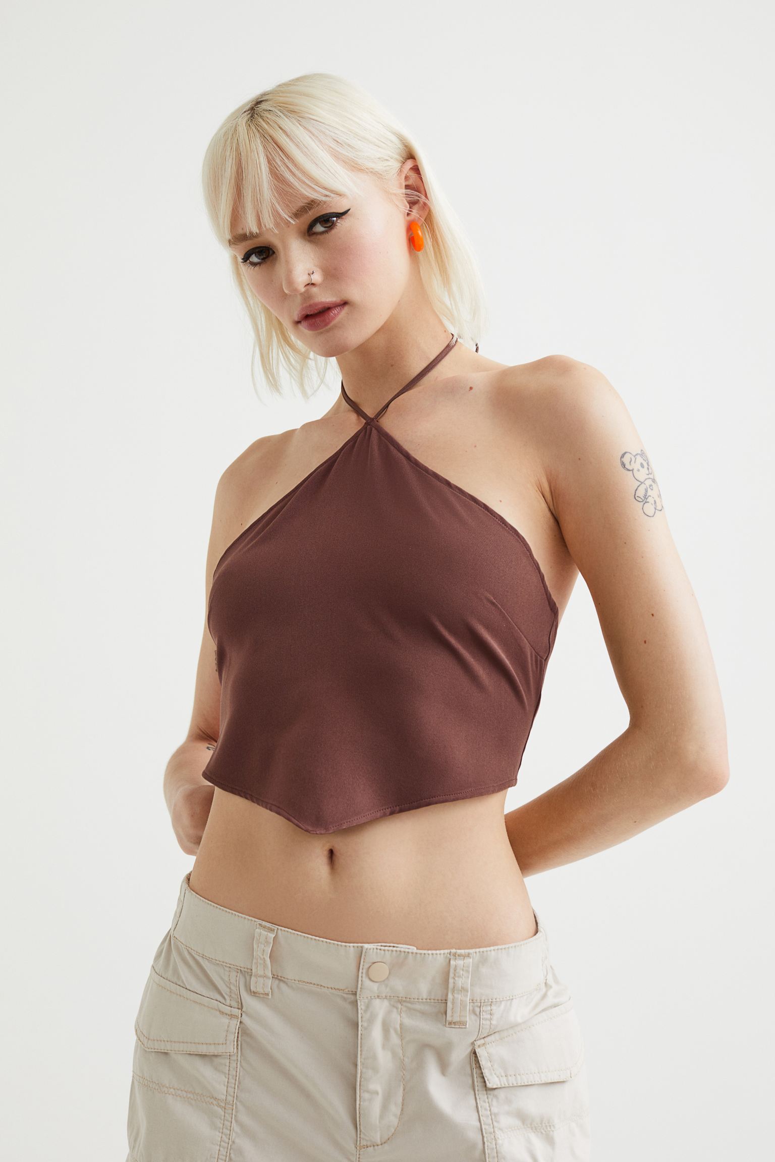 Cropped Halter Top