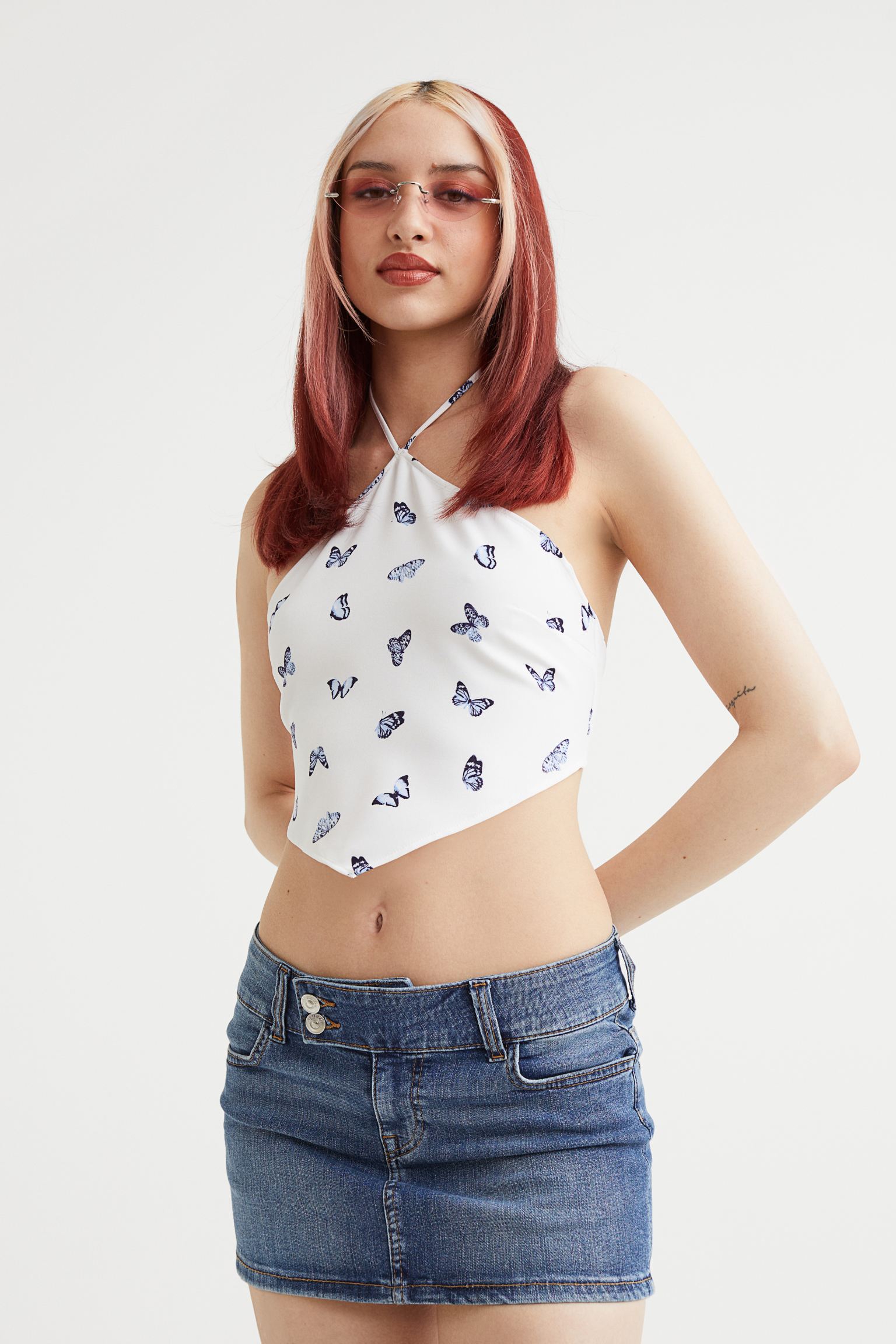 Cropped Halter Top