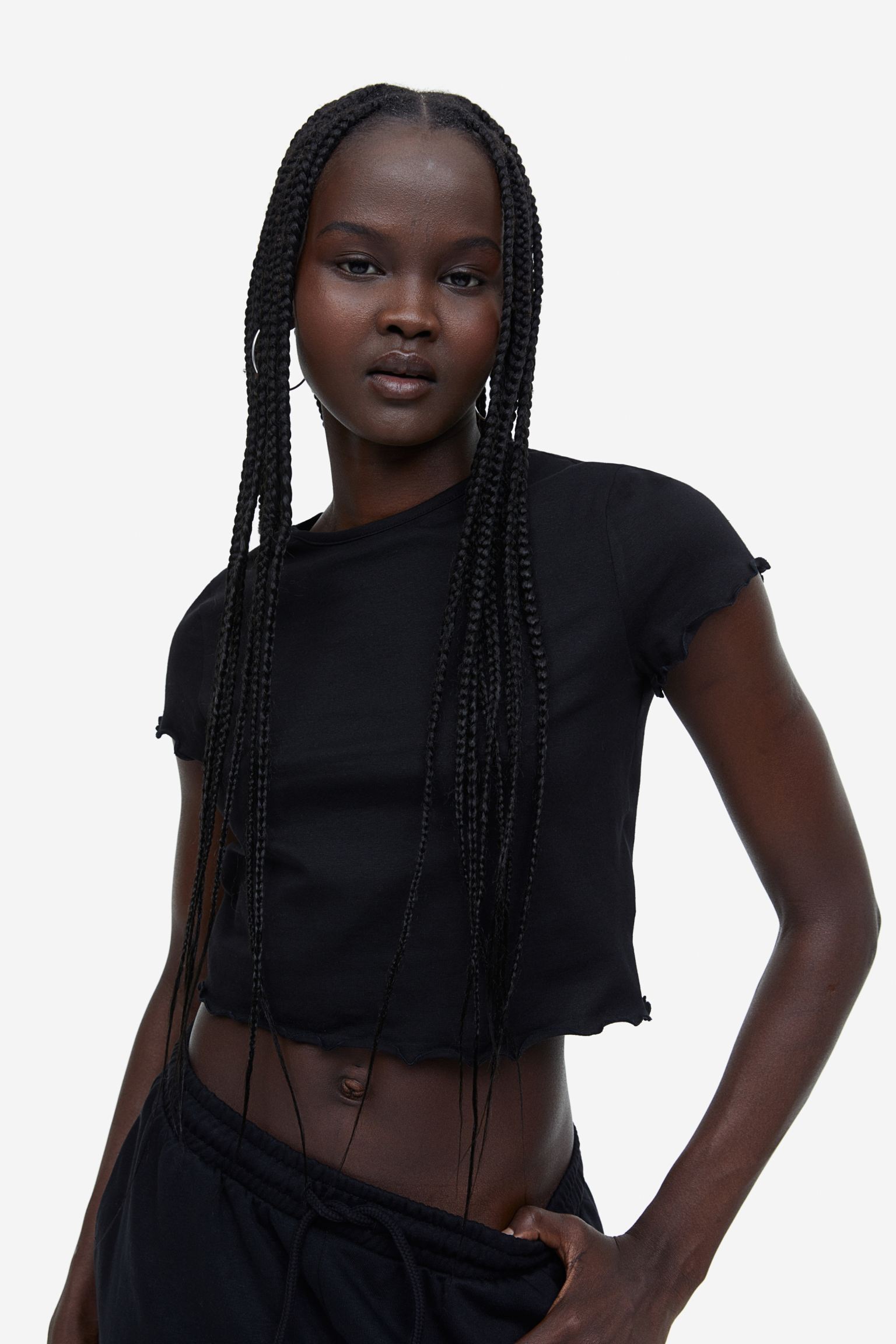 Cropped T-shirt