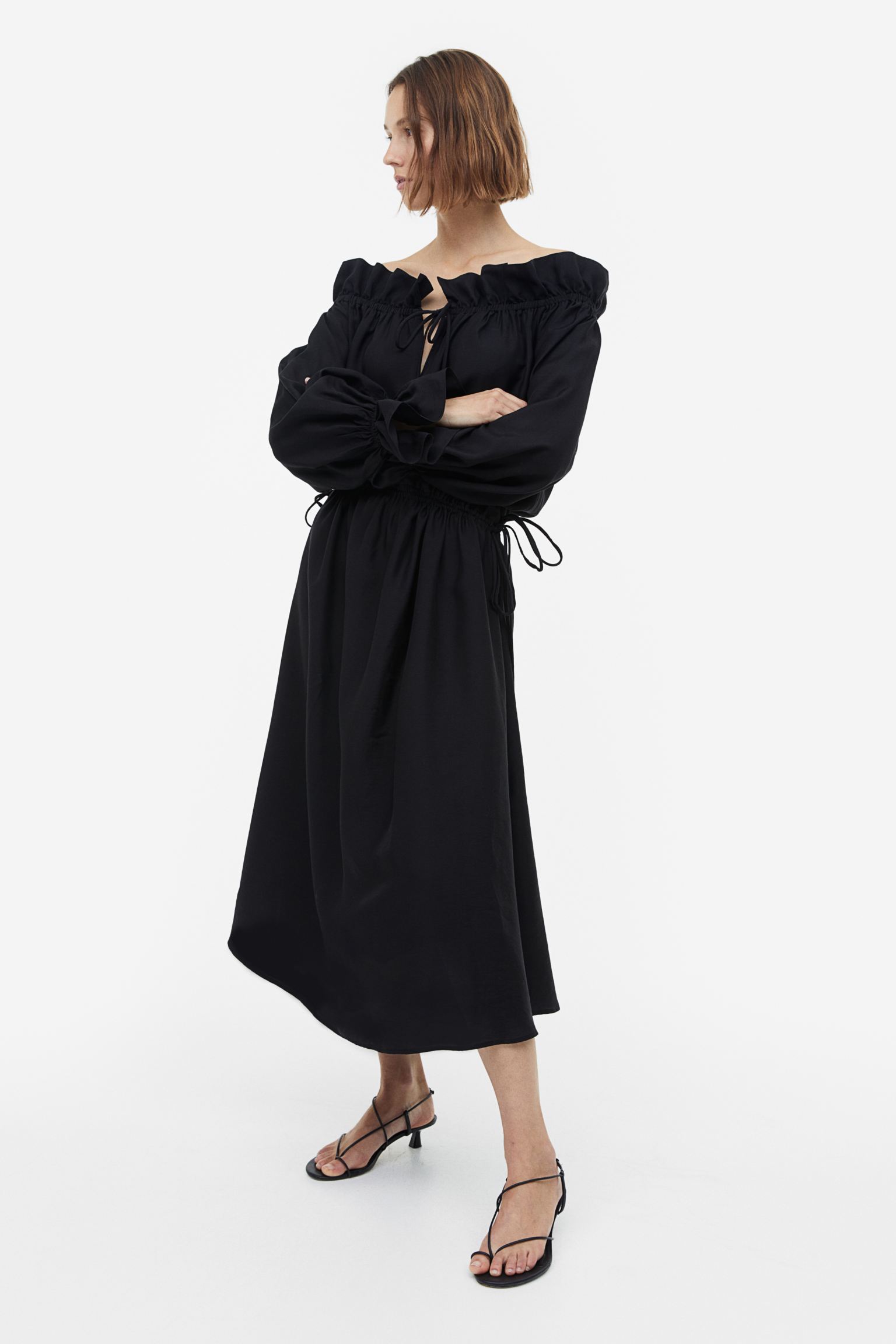 Strapless long dress