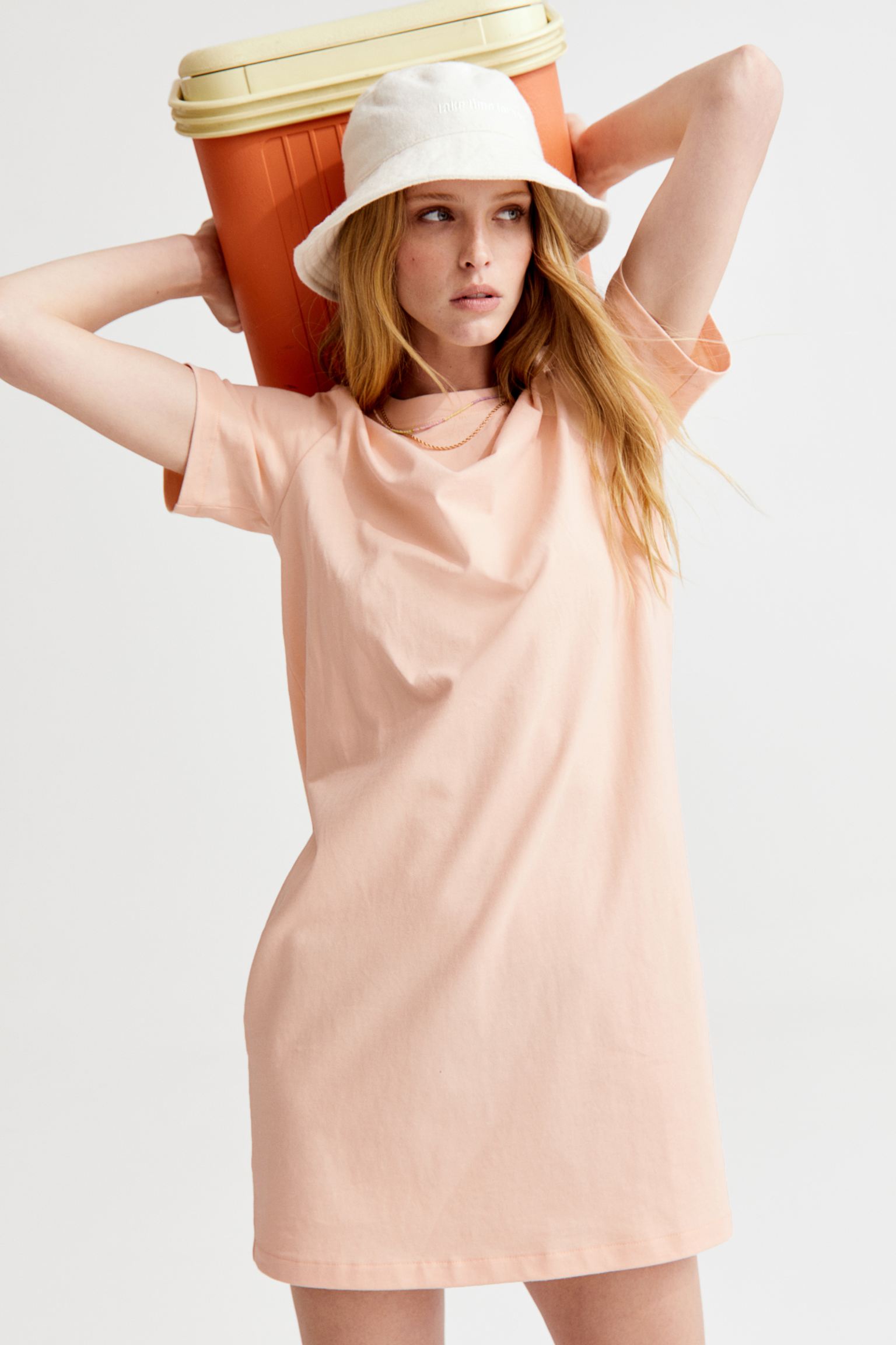 Summer t-shirt short dress