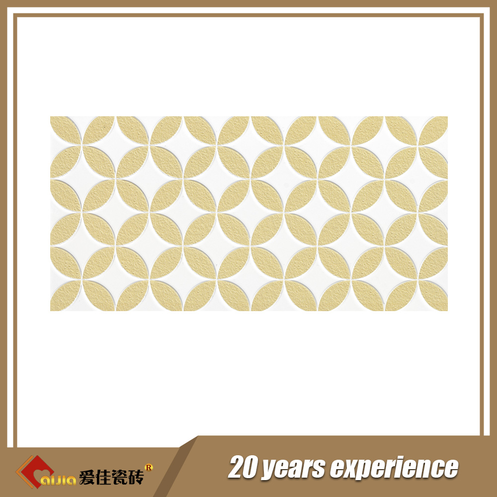 3d white ceramic wall tile for kitchen bathroom interior wall tile-AJ63003-300x600