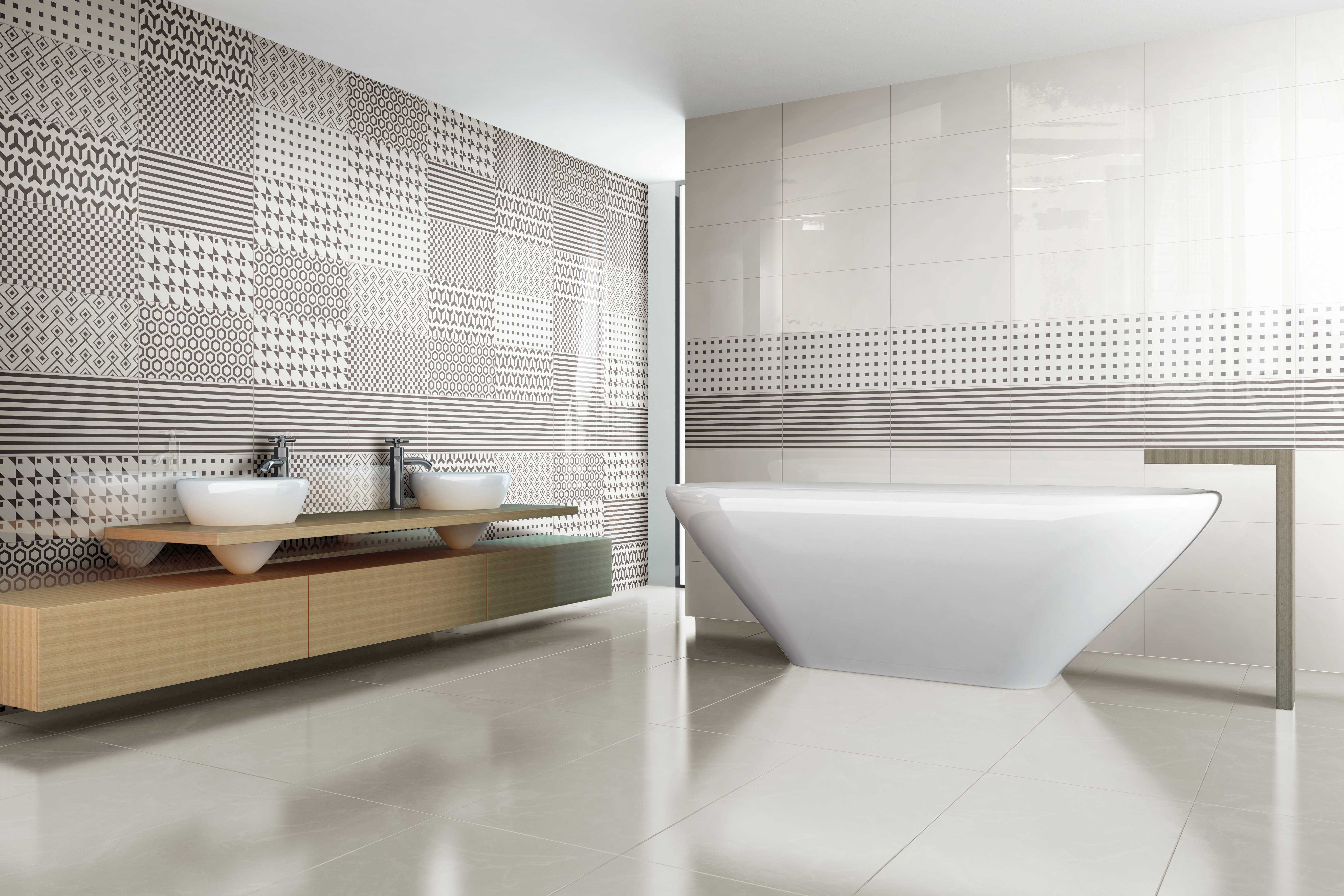 3d white ceramic wall tile for kitchen bathroom interior wall tile-AJA3682-300x600