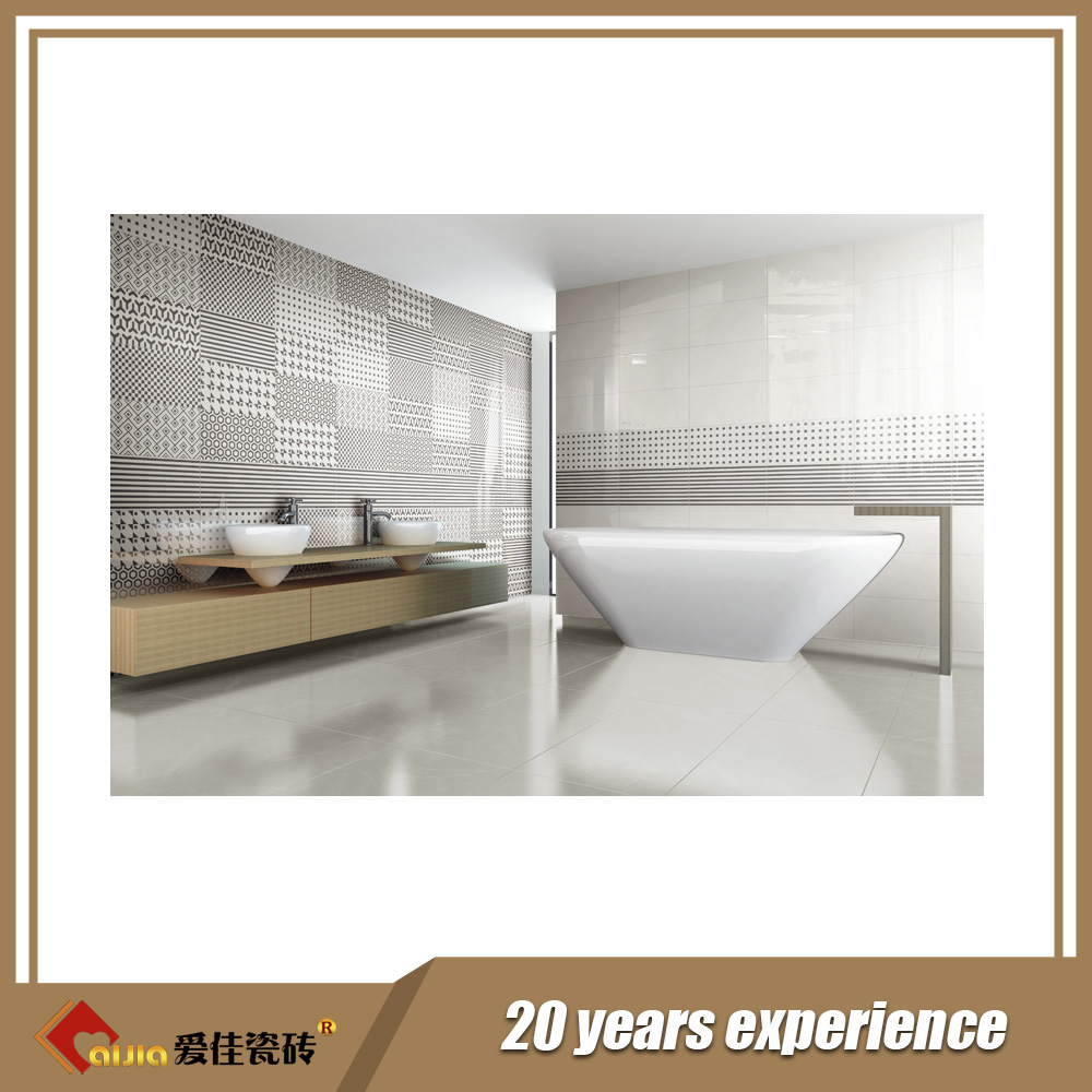 3d white ceramic wall tile for kitchen bathroom interior wall tile-AJA3682-300x600