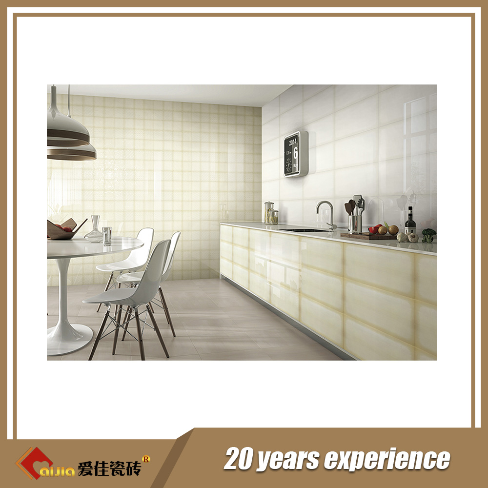 3d white ceramic wall tile for kitchen bathroom interior wall tile-AJDL6300-300x600