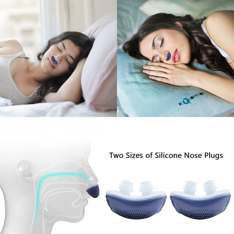 換気初のホースレス、マスクレス、マイクロCPAP