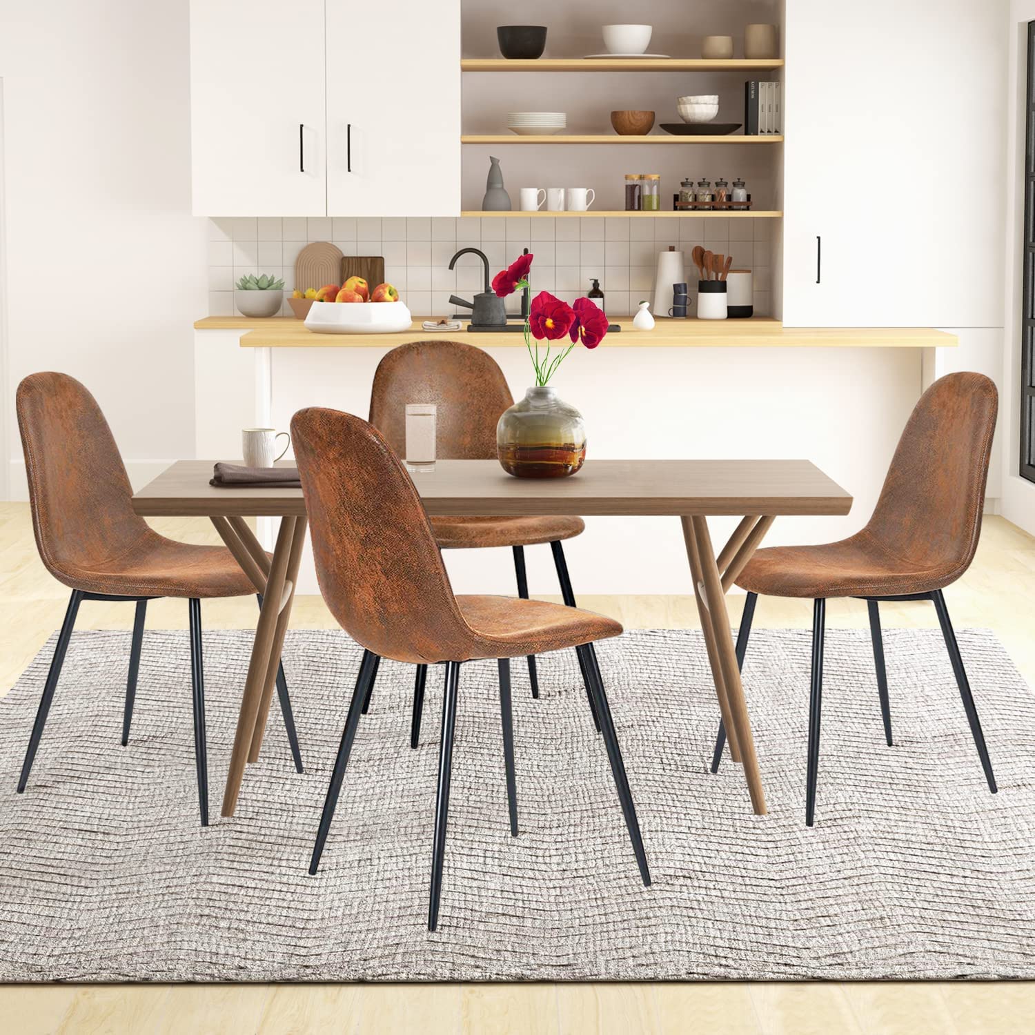 Brown Dining chairs