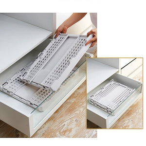 (Last day promotion. Only $7.99)Multi-function Folding Bin-Can withstand 50KG weight