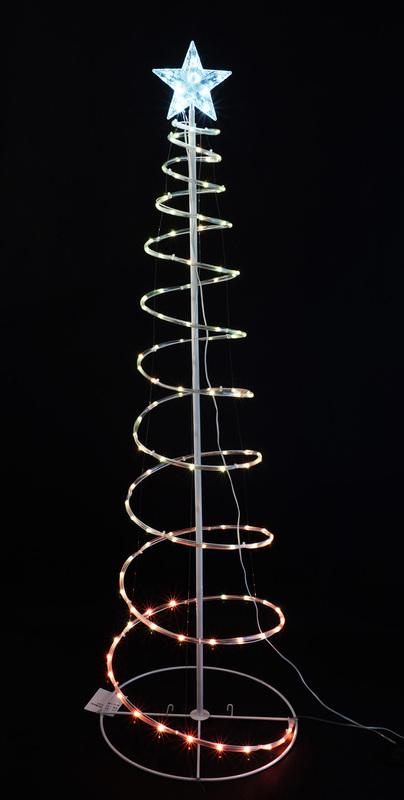 18.63 in. Yard Decor Spiral Tree