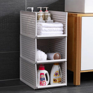 (Last day promotion. Only $7.99)Multi-function Folding Bin-Can withstand 50KG weight