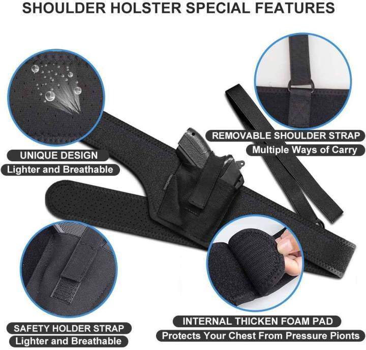 PRAETORIAN Vertical Shoulder and Belly Holster