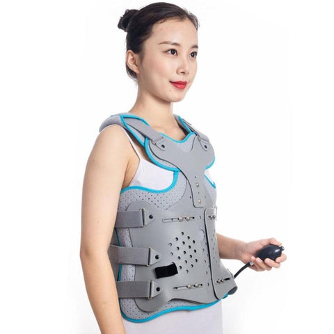 Inflatable Full Back Straightening Kyphosis / Scoliosis Medical Brace