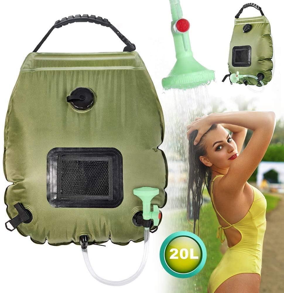 Solar Heated Portable Camping Shower