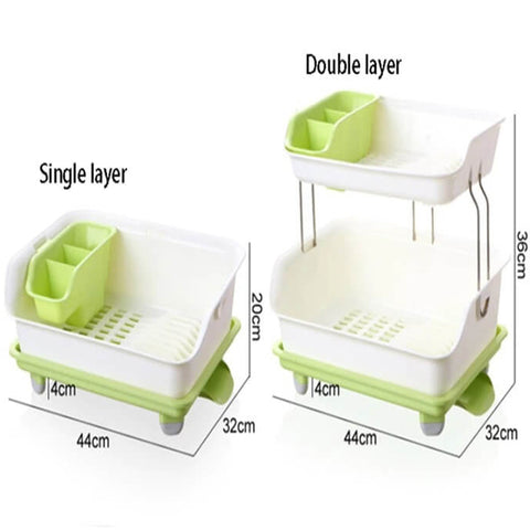 Multifunctional Dish Drainer Rack Organizer