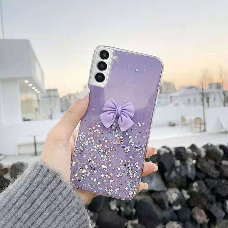 Lovely Sequin Bow Case for Samsung