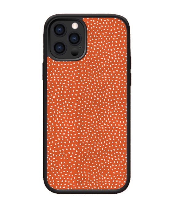 Orange Polka Dots