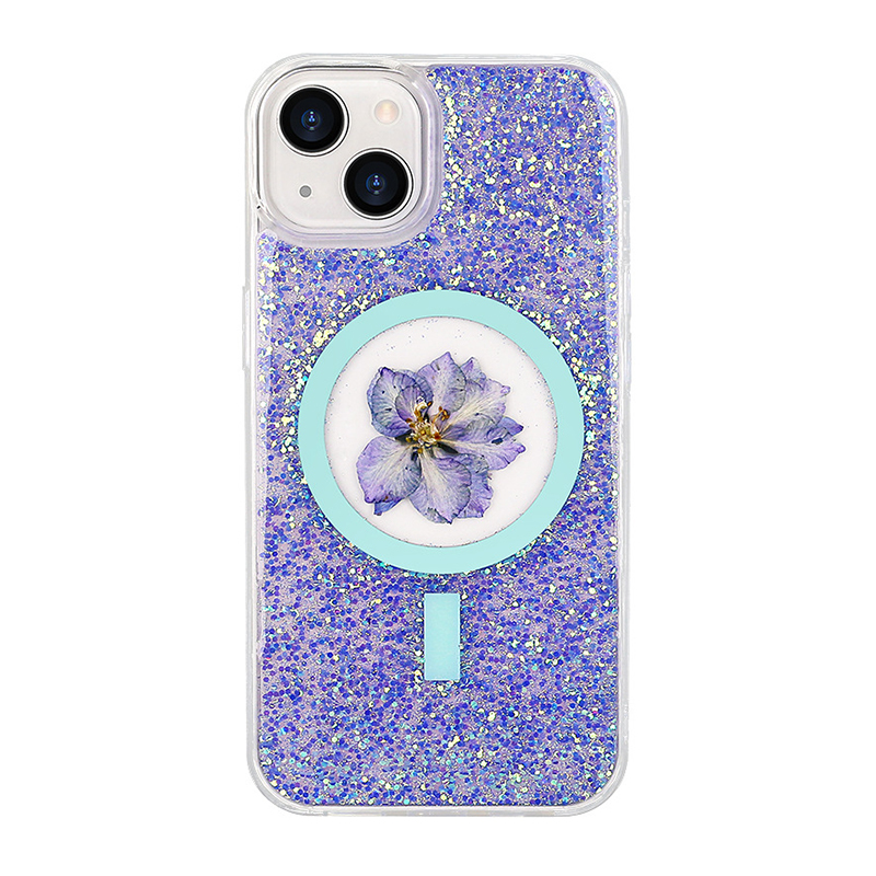 MagSafe Purple Flower