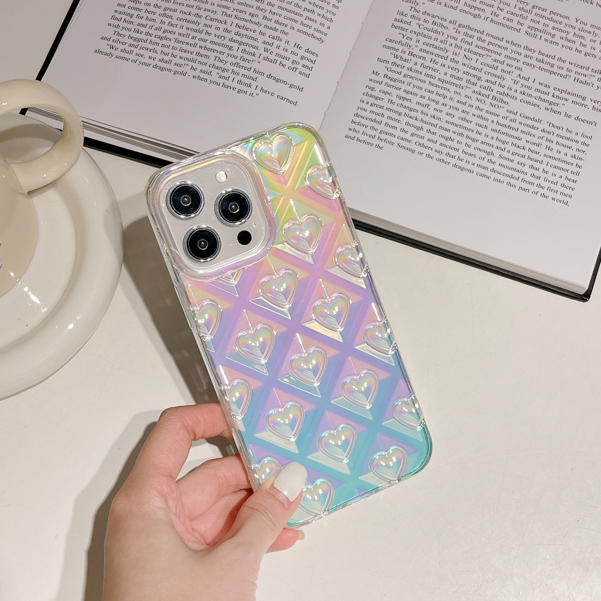 Cute Rhombus Laser Case