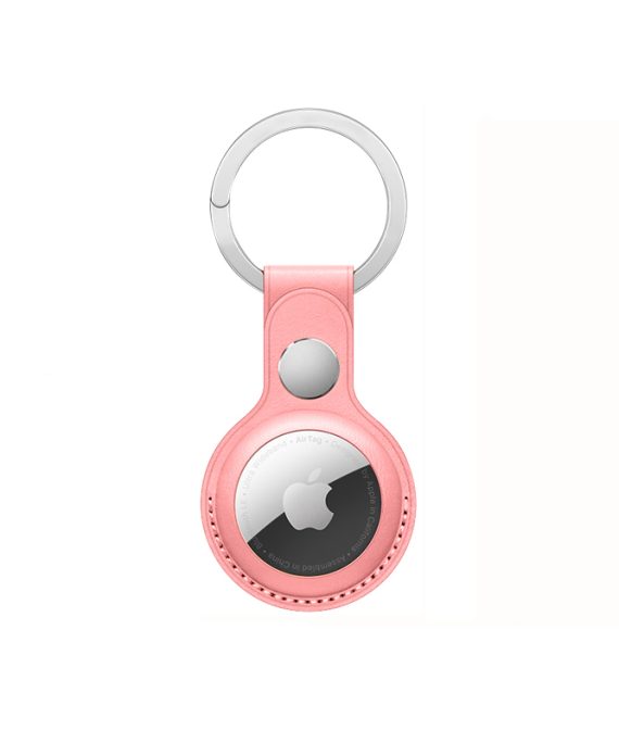 Pink  Leather AirTag