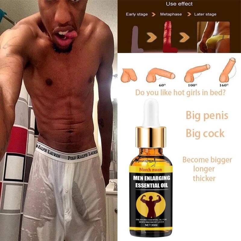 Men's energy strengthening massage oil