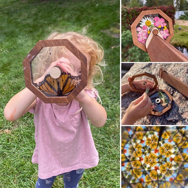 DIY Kaleidoscope Kit For Kids