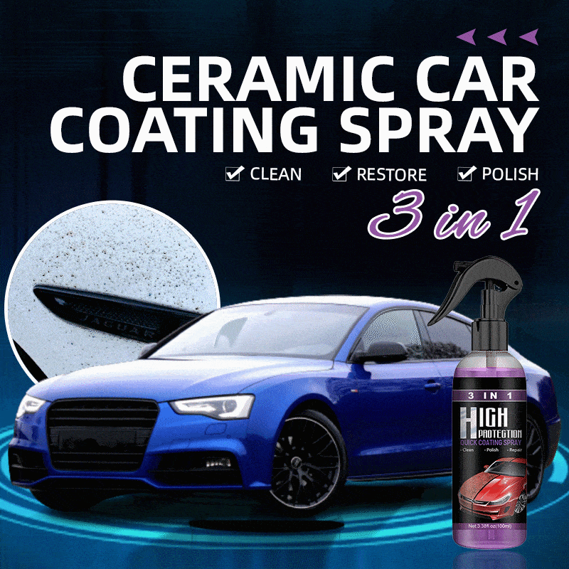 🔥Hot Sale🔥3 in 1 Ceramic Car Coating Spray