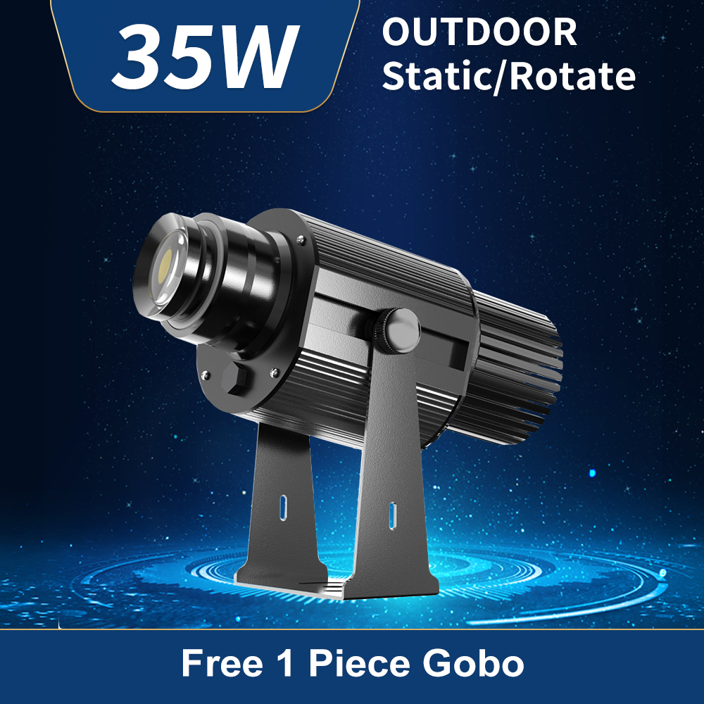 35W LED GOBO Logo Projektor Licht IP67 Wasserdicht für Outdoor