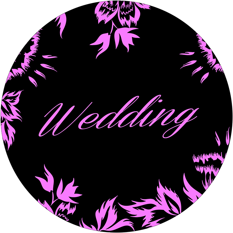 Custom Quinceanera Wedding Logo Quinceanera Monogram Digital Quince Gobo-JINGYU OPTOELEC