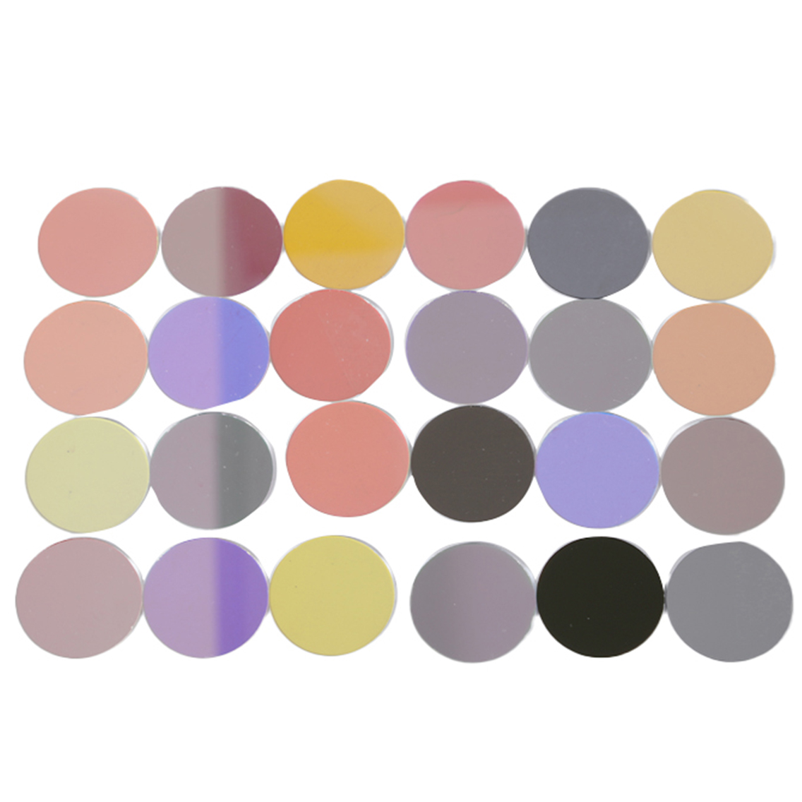 Customize Blank Gobo Heat Resistant Dichroic Glass Color Filter For Stage Light 4 Piece-JINGYU OPTOELEC