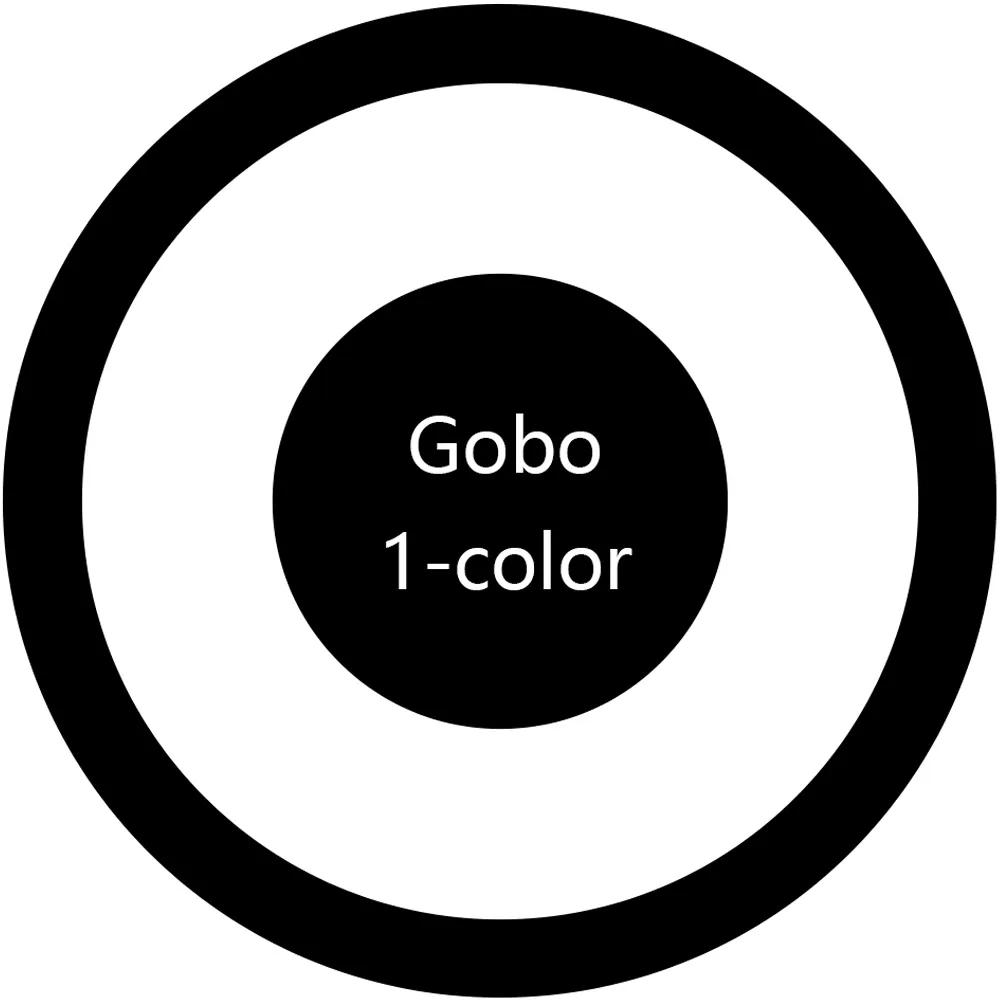 Custom 1 Color Glass Gobo-JINGYU OPTOELEC