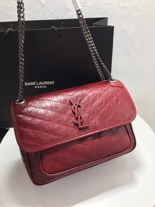YSL Niki Medium Vintage Leather Bag