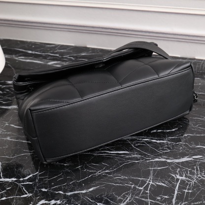 YSL PUFFER SMALL CHAIN BAG IN QUILTED LAMBSKIN