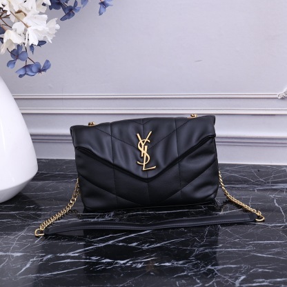YSL PUFFER TOY BAG IN QUILTED LAMBSKIN