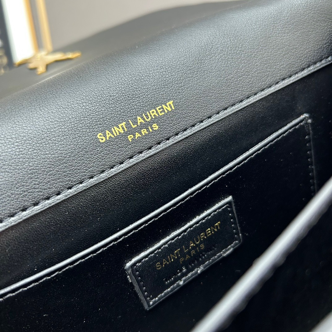 YSL SOLFERINO MEDIUM SUPPLE SATCHEL IN QUILTED LAMBSKIN