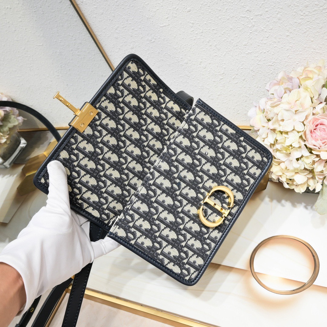 DIRO 30 MONTAIGNE EAST-WEST BAG WITH CHAIN