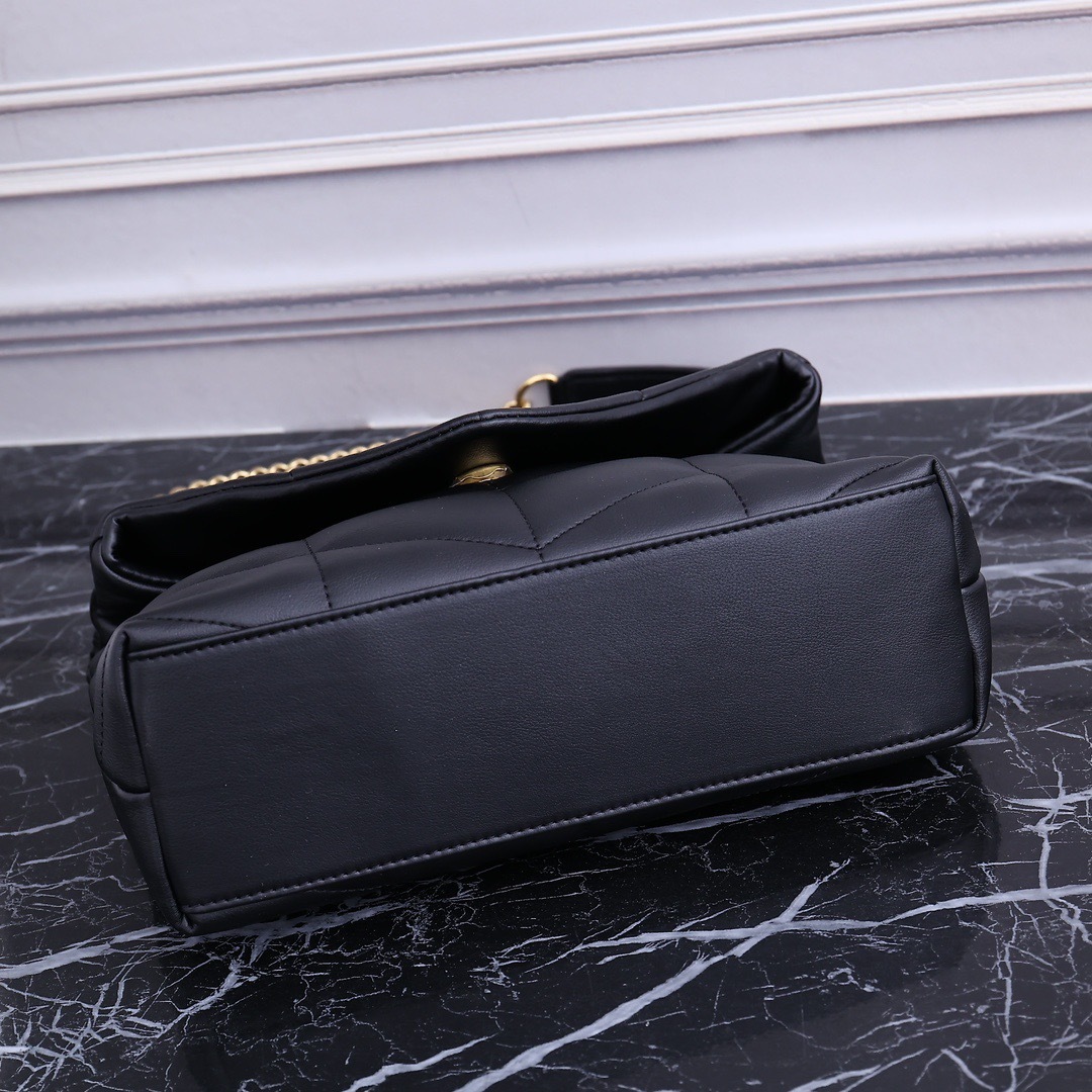 YSL PUFFER TOY BAG IN QUILTED LAMBSKIN