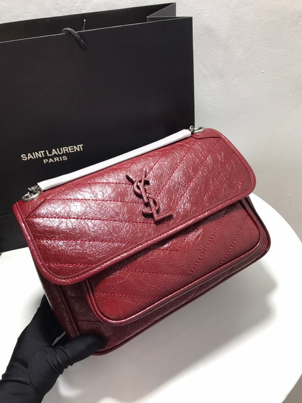 YSL Niki Medium Vintage Leather Bag