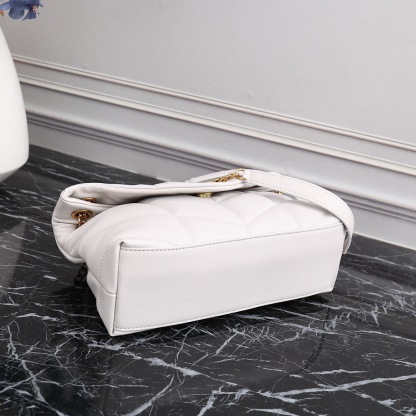 YSL PUFFER SMALL CHAIN BAG IN QUILTED LAMBSKIN